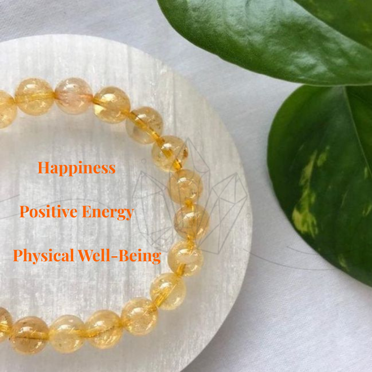 Citrine Crystal Bracelet