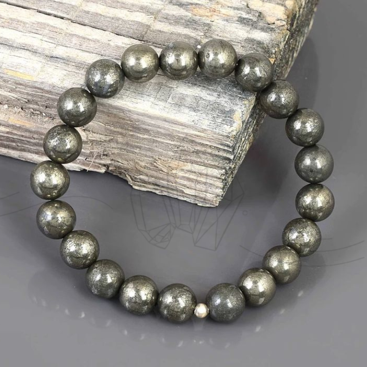 Pyrite Crystal Bracelet