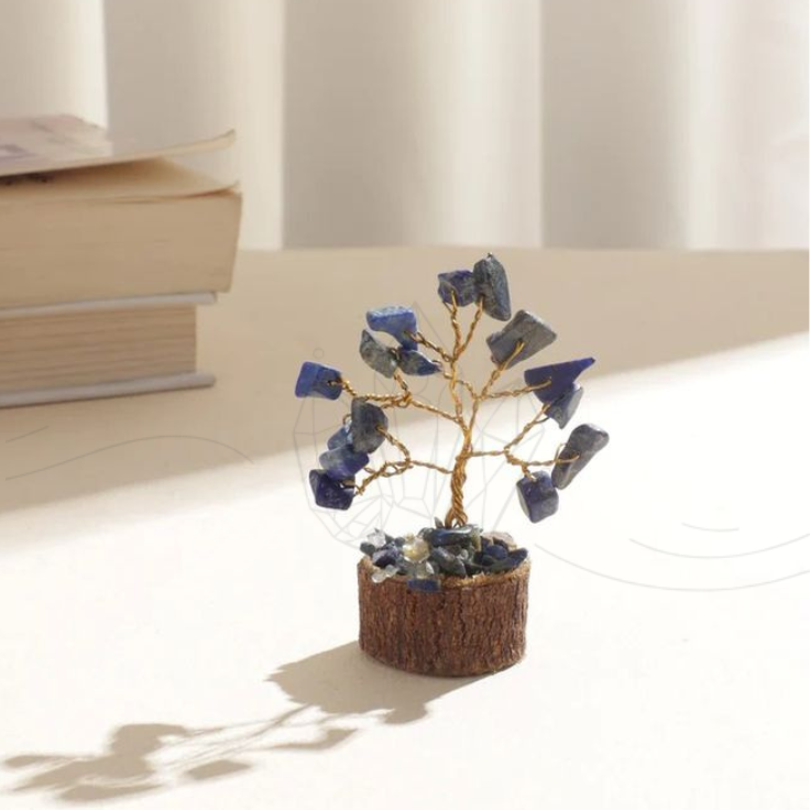 Mini Lapis Lazuli Crystal Tree