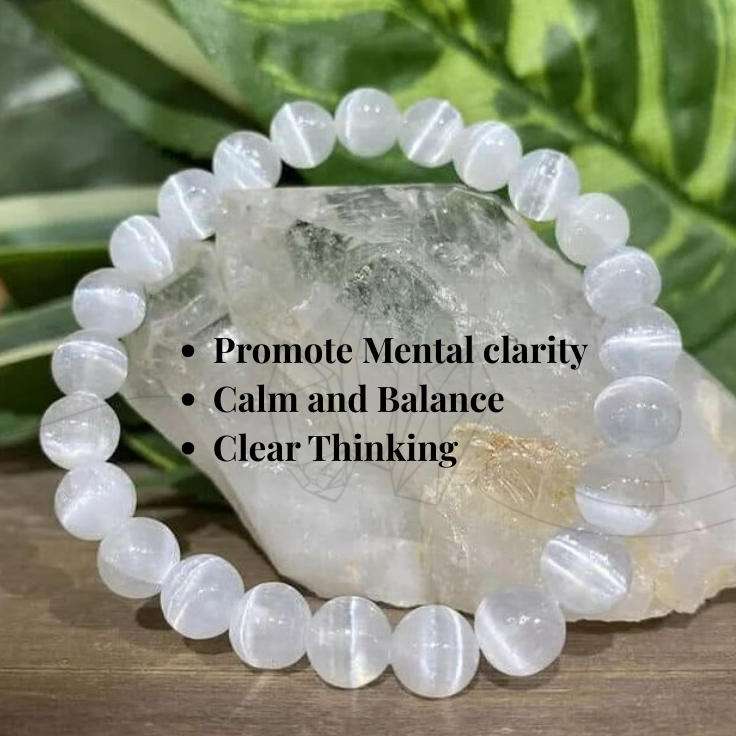 Selenite Crystal Bracelet