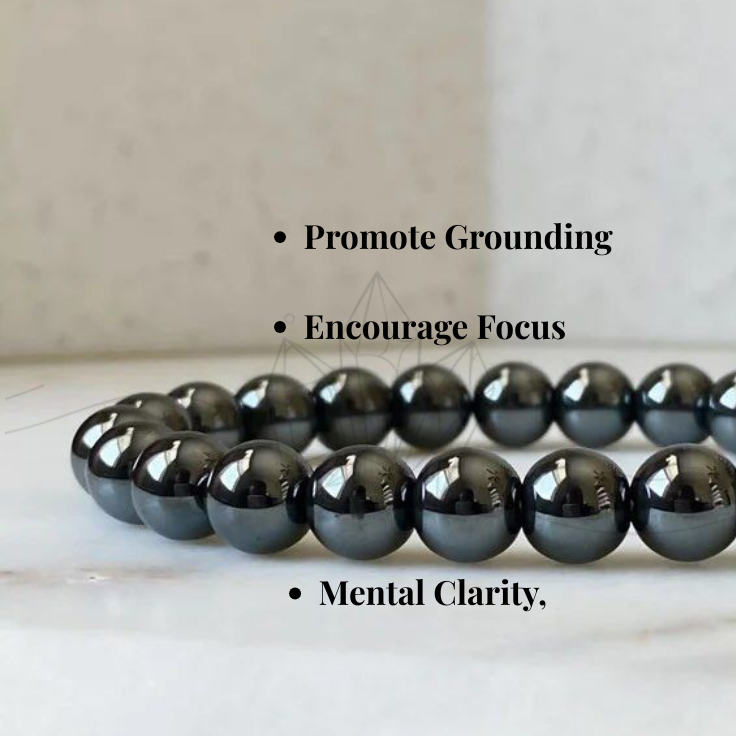 Hematite Crystal Bracelet