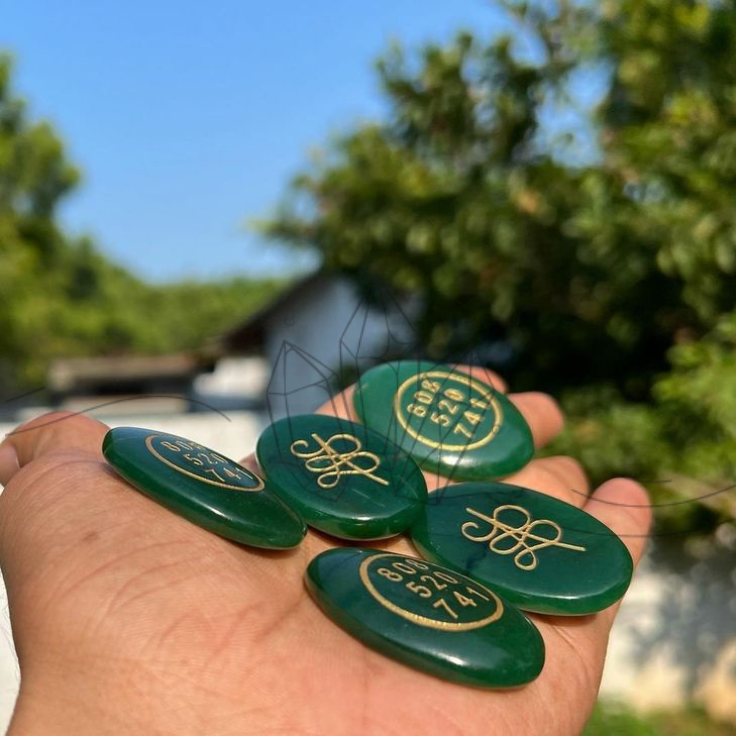 Green Jade Zibu Stone