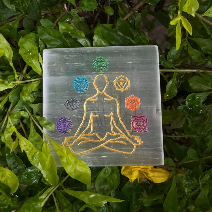 Crystal Selenite Plate