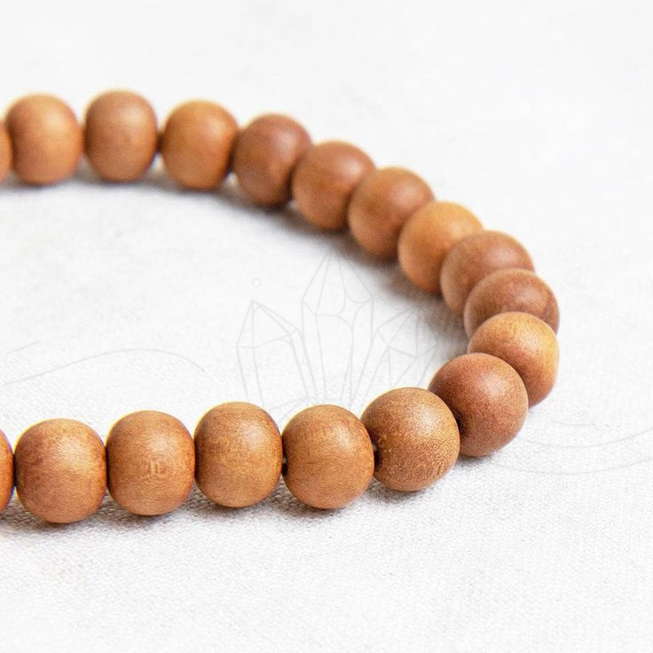 Sandalwood Crystal Bracelet