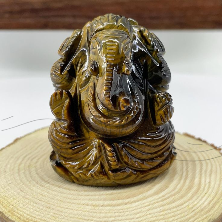 Small Crystal Ganesh Idols