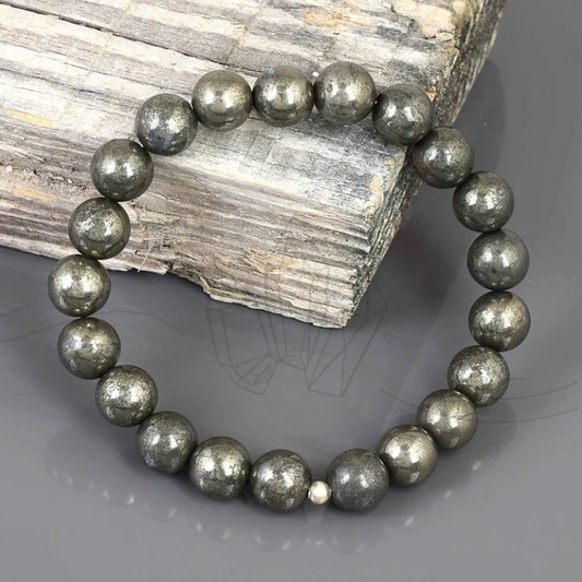 Pyrite Crystal Bracelet