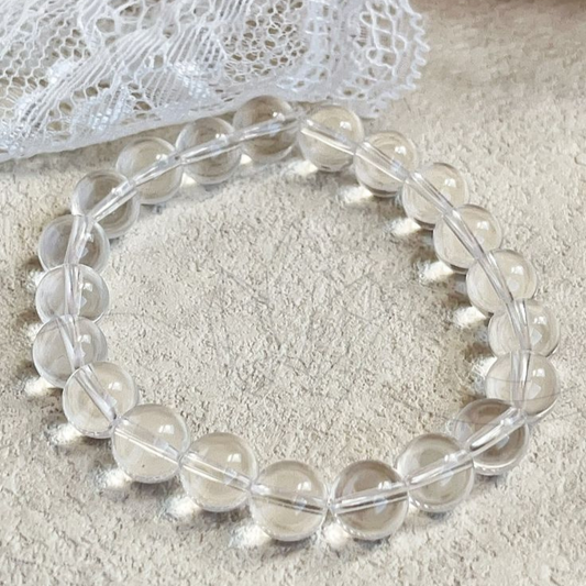 Clear Quartz Crystal Bracelet