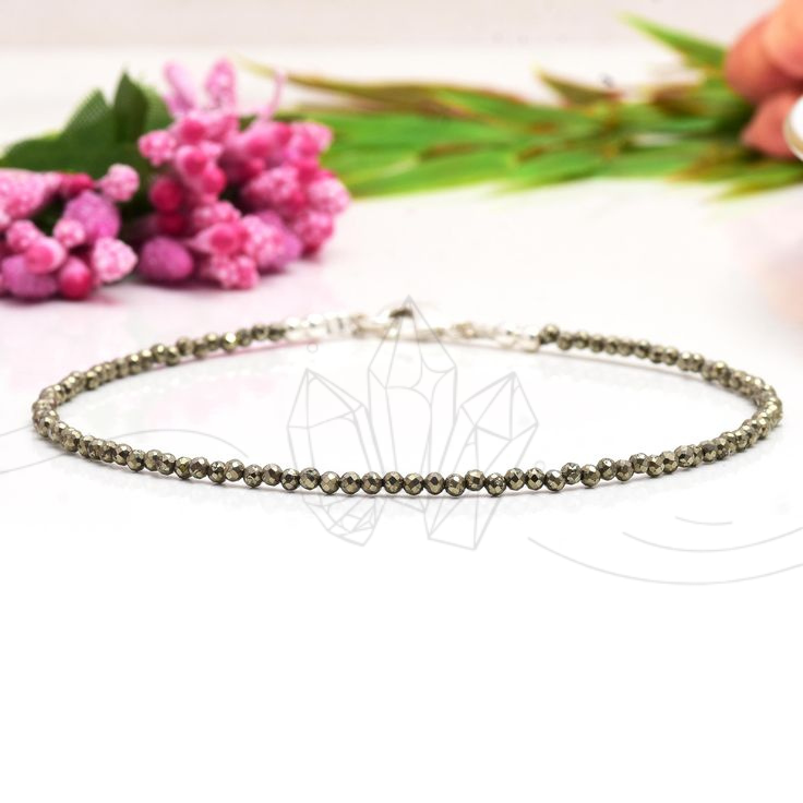 Pyrite Anklet