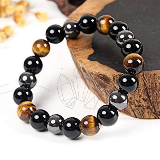Triple Protection Crystal Bracelet