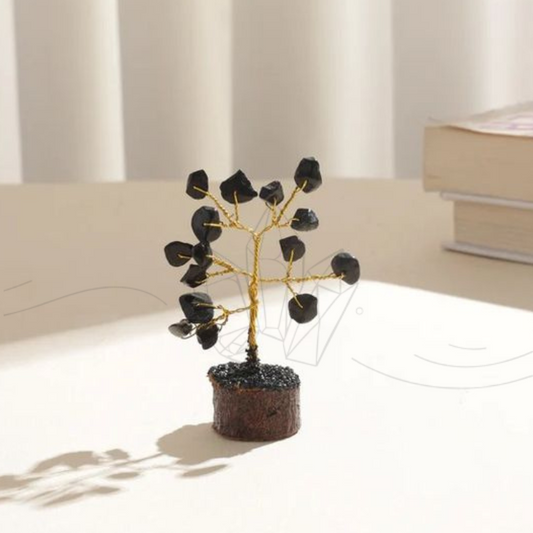 Mini Black Tourmaline Crystal Tree