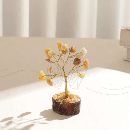Mini Citrine Crystal Tree