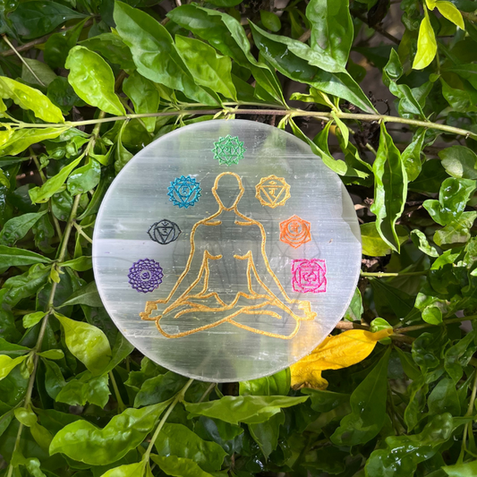 Crystal Selenite Plate