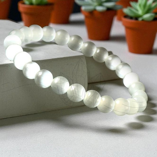 Selenite Crystal Bracelet
