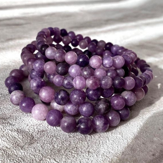 Lepidolite Crystal Bracelet