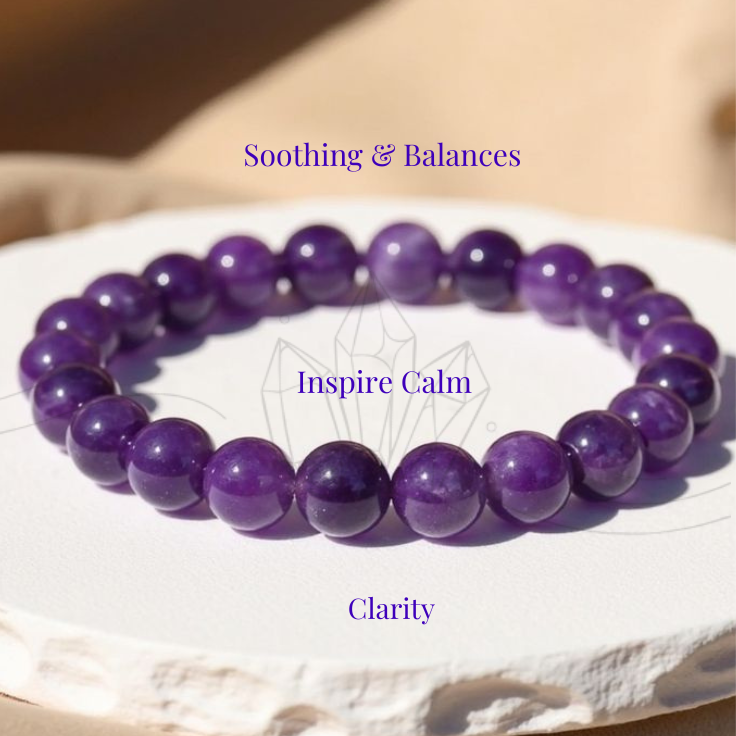 Amethyst Crystal Bracelet
